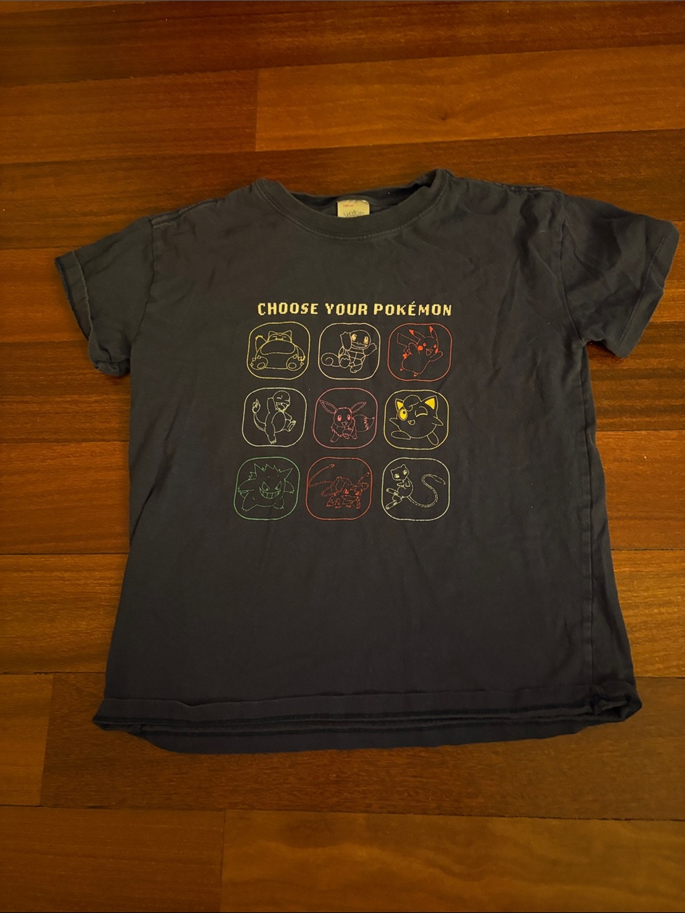 Hanna Andersson Navy 'Choose Your Pokémon' Graphic Tee